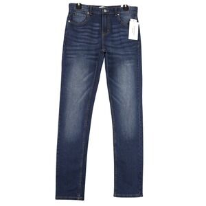 Calvin Klein Jeans Skinny Jeans Girls 18 Dark Wash Stretch Denim NWT